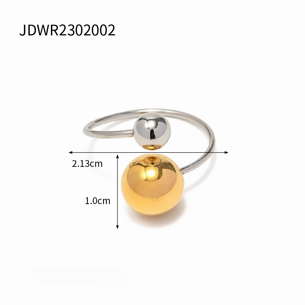 Wholesale Stainless Steel Big and Small Ball Rings