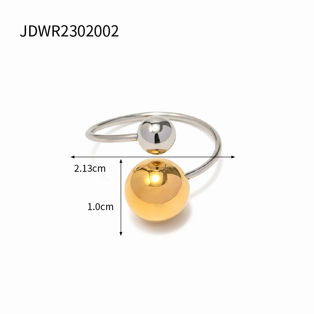 Wholesale Stainless Steel Big and Small Ball Rings