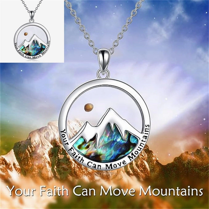 Wholesale Stainless Steel Bracelet Simple Shell Inlaid Mustard Seed Necklace