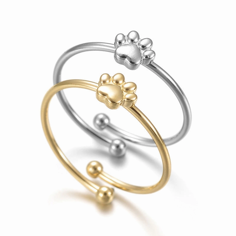 Wholesale Stainless Steel Cat Scratch Open Ring