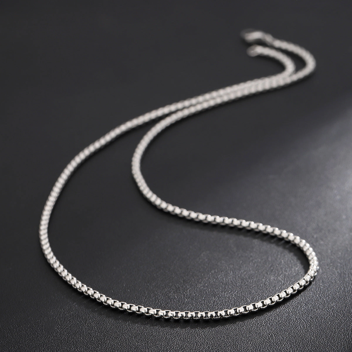 Wholesale stainless steel chain men's Joker DIY clavicle chain pendant accessories