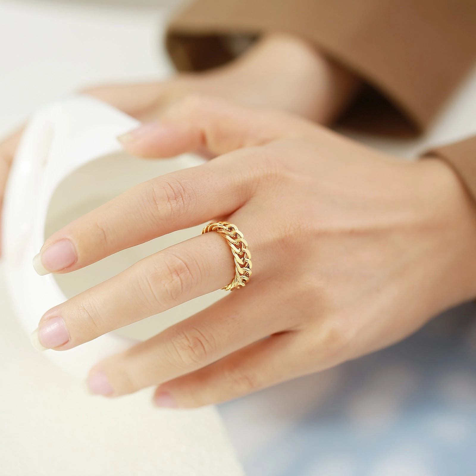 Wholesale Stainless Steel Chain Ring