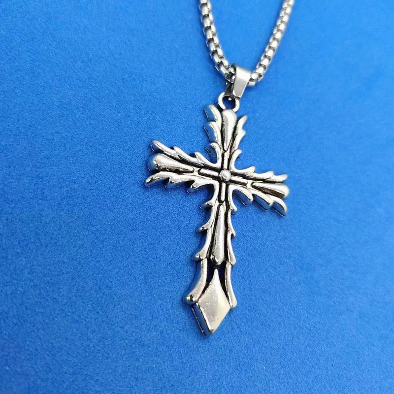 Wholesale Stainless Steel Cross Pendant Necklace