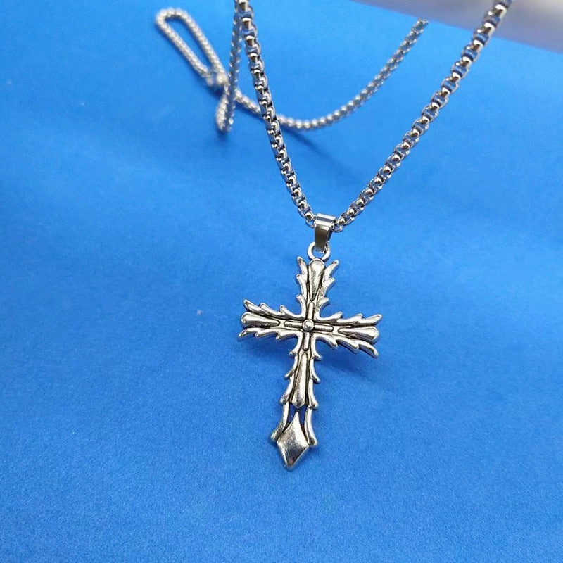 Wholesale Stainless Steel Cross Pendant Necklace