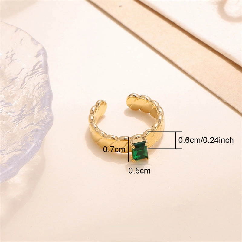 Wholesale Stainless Steel Diamond Ring