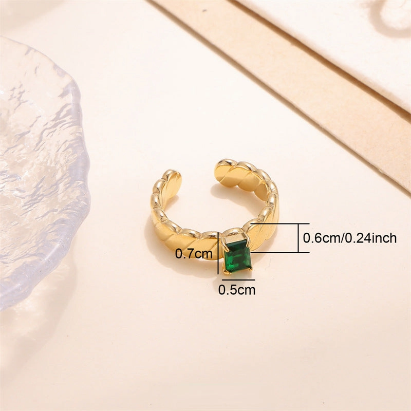 Wholesale Stainless Steel Diamond Ring