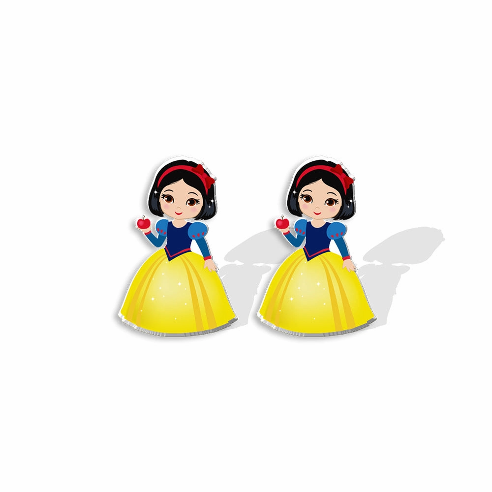 Wholesale Stainless Steel Fantasy Fairy Tale Princess Girl Ear Pins