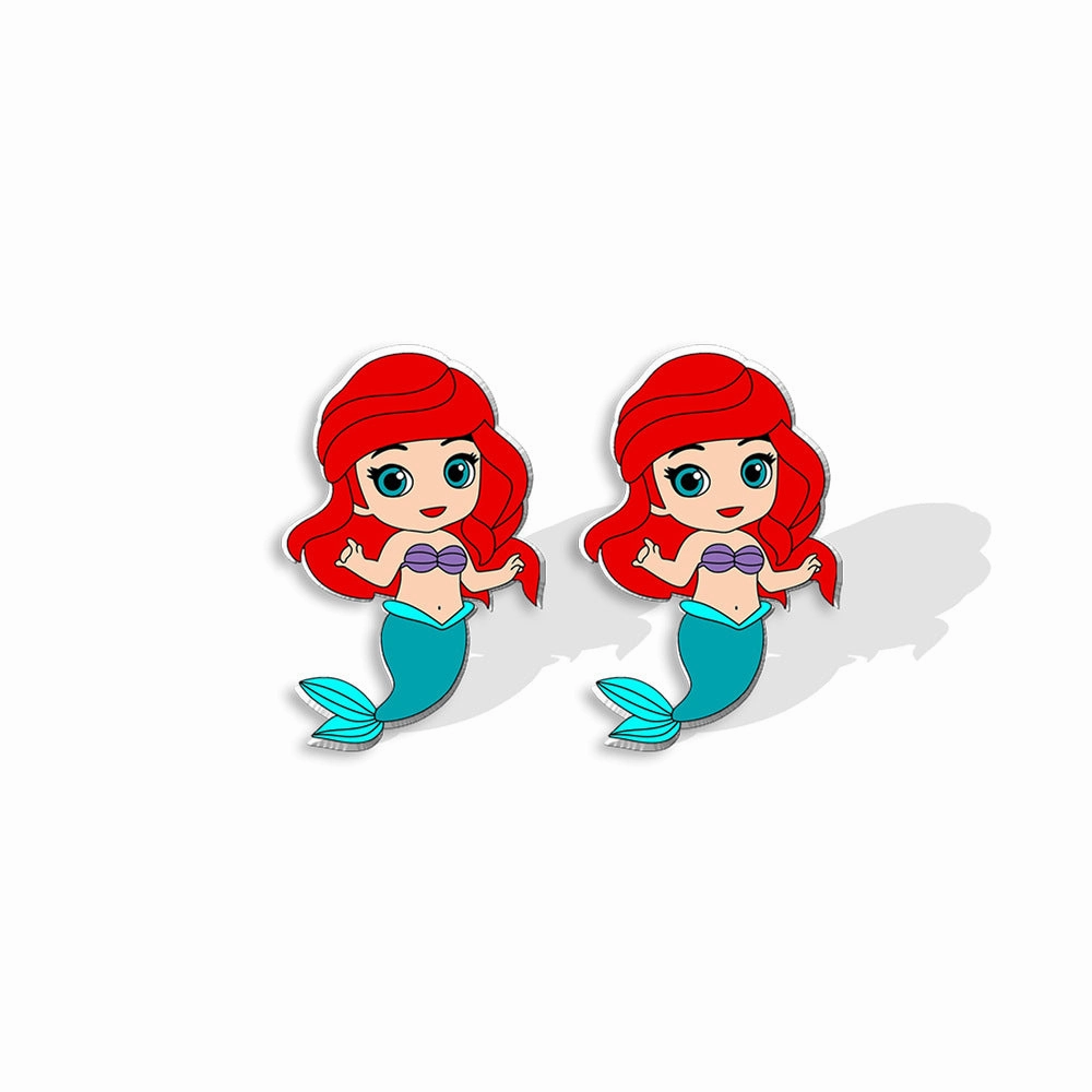 Wholesale Stainless Steel Fantasy Fairy Tale Princess Girl Ear Pins