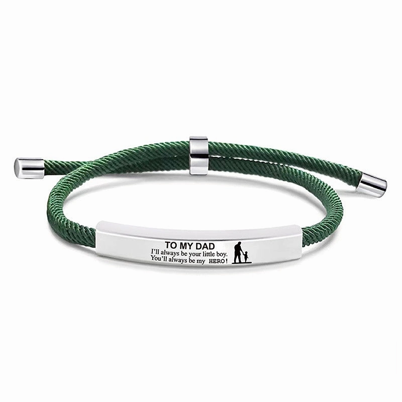 Wholesale Stainless Steel Father's Day Bracelet