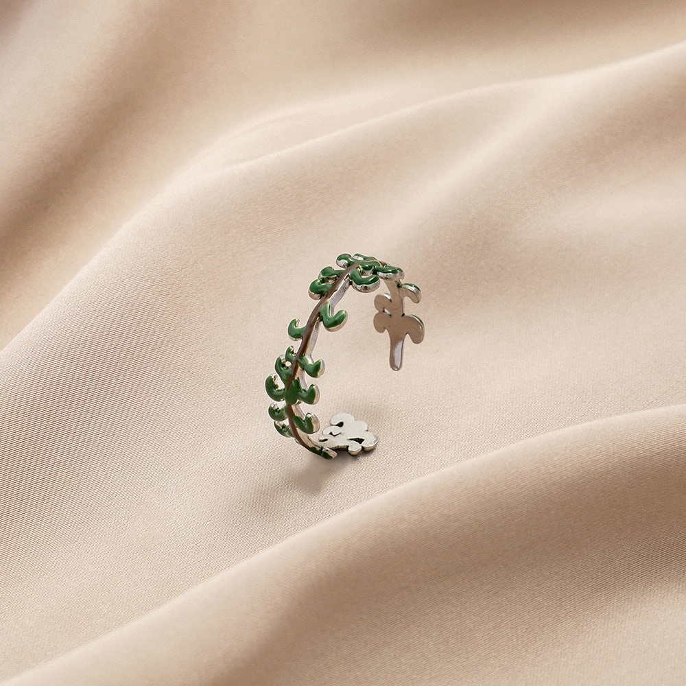 Wholesale Stainless Steel Flower Drip Rings
