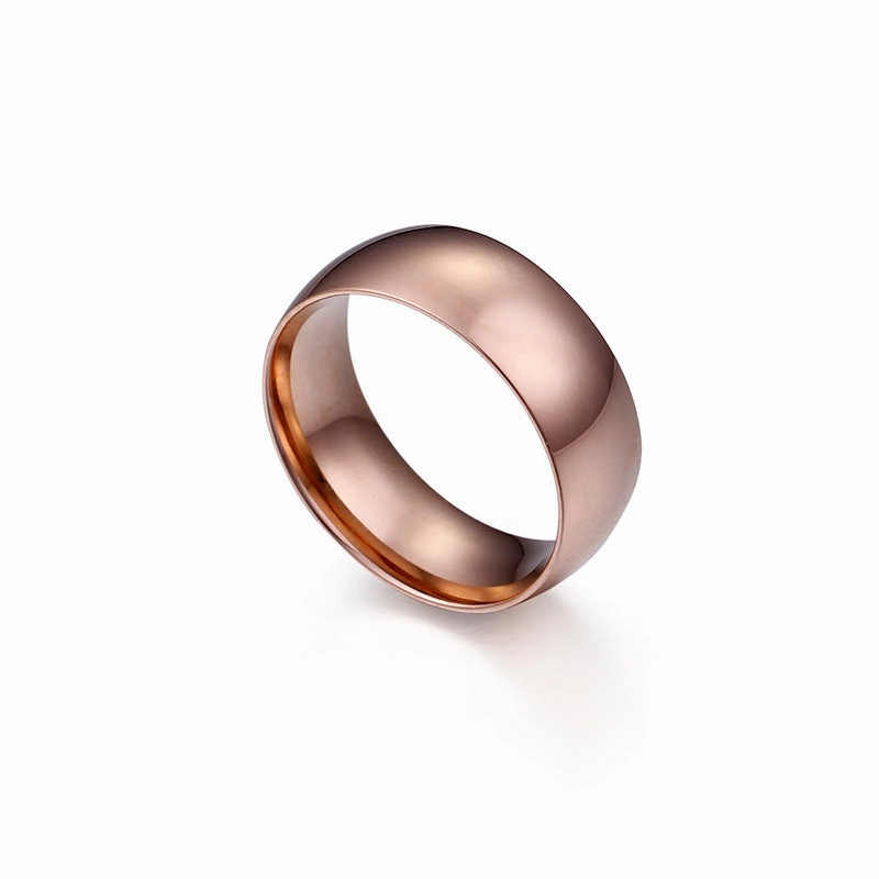 Wholesale Stainless Steel Gilded Minimalist Rings