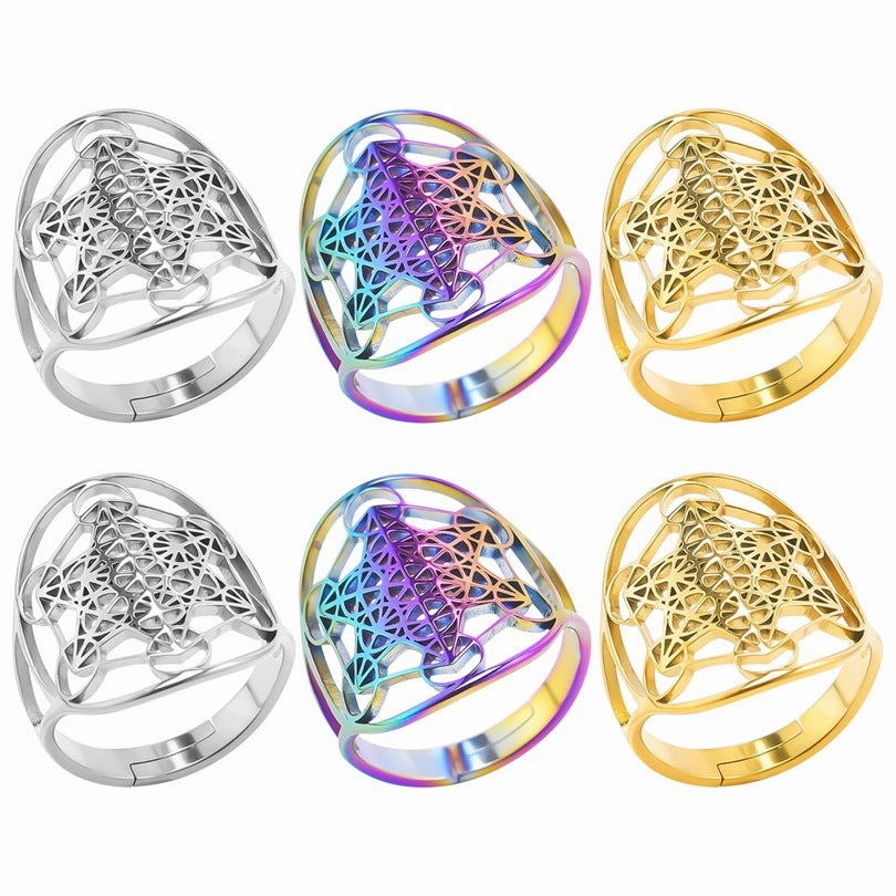 Wholesale Stainless Steel Hollow Opening Adjustable Cutting Ring