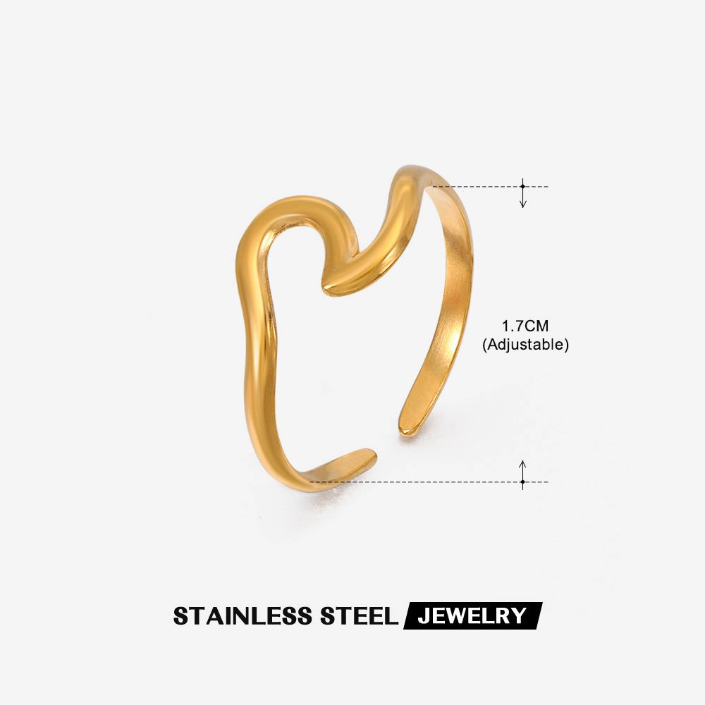 Wholesale Stainless Steel Irregular Shaped Adjustment Ring