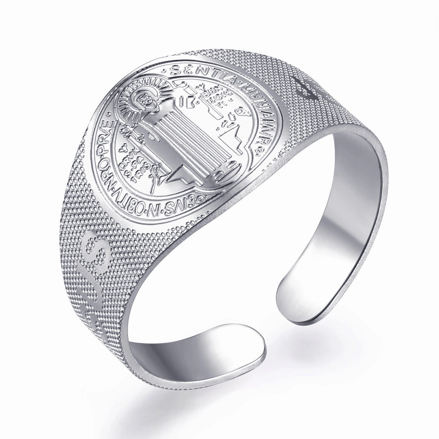 Wholesale Stainless Steel Jesus Ring
