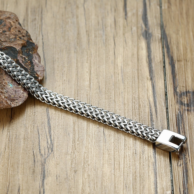 Wholesale Stainless Steel Keel Chain Men's Bracelet