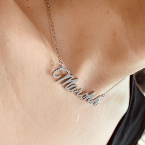 Wholesale Stainless Steel Letter Name Custom Necklaces