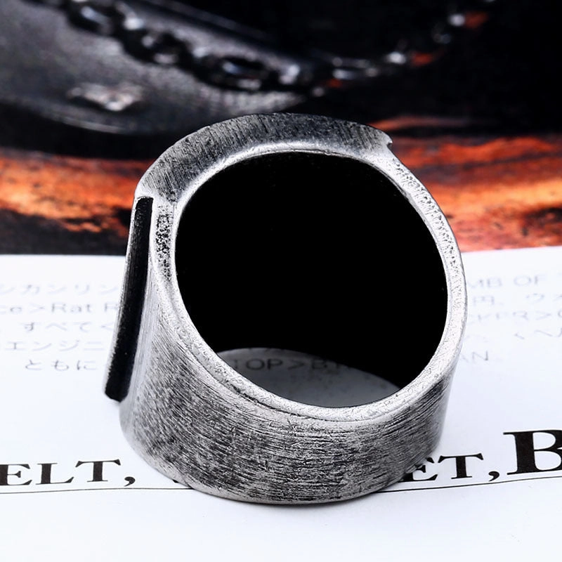 Wholesale Stainless Steel Mens Triangle Rings