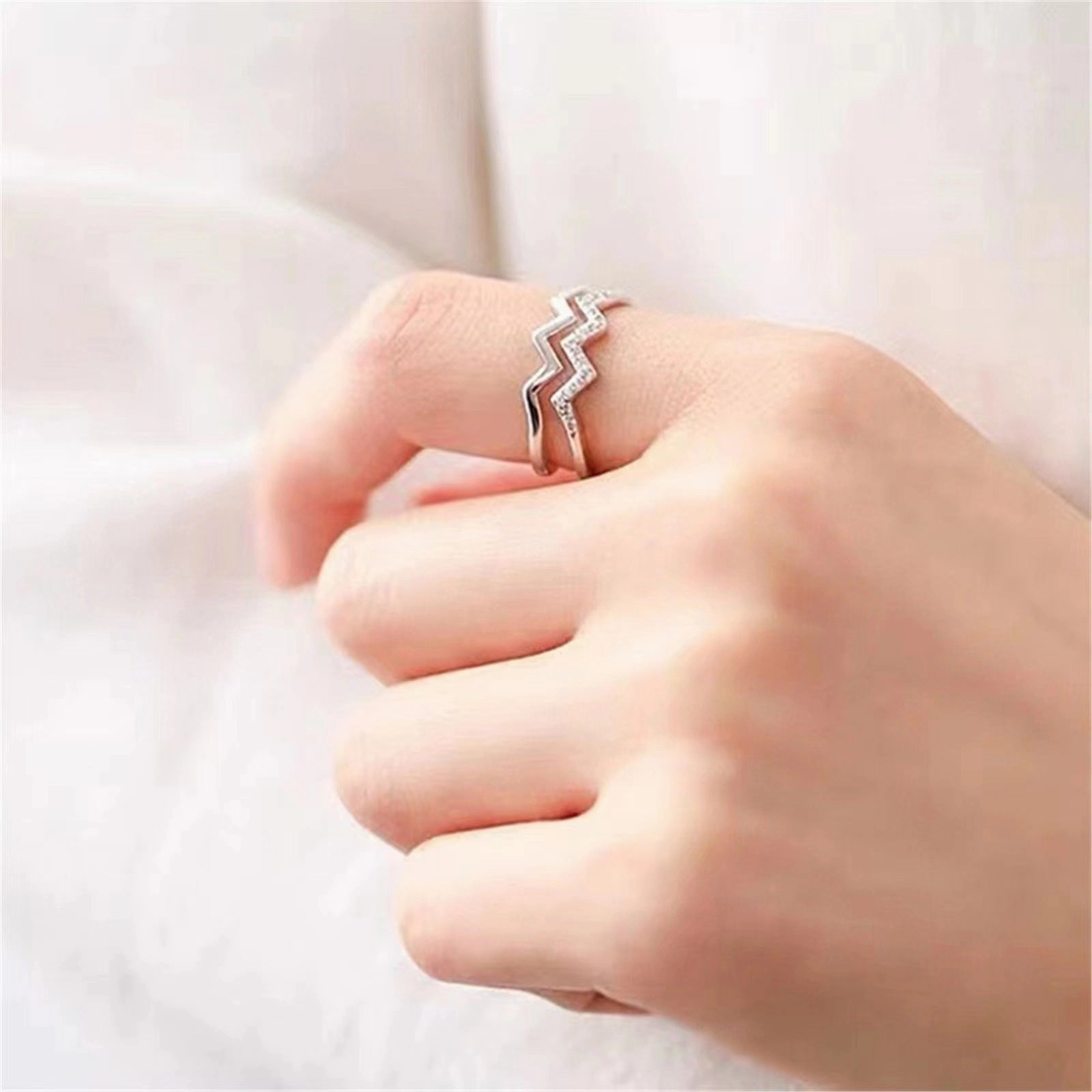 Wholesale Stainless Steel Moissanite Rings