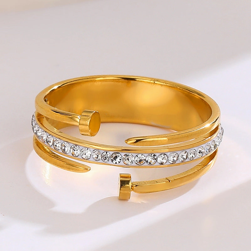 Wholesale Stainless Steel Nail Rings