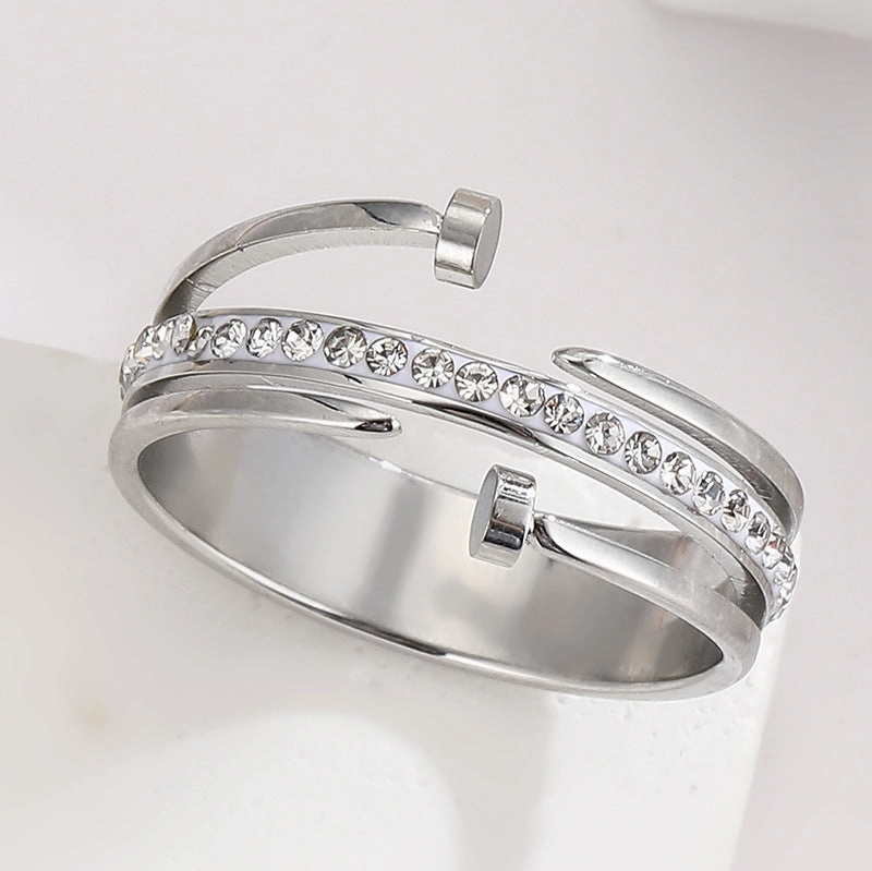 Wholesale Stainless Steel Nail Rings