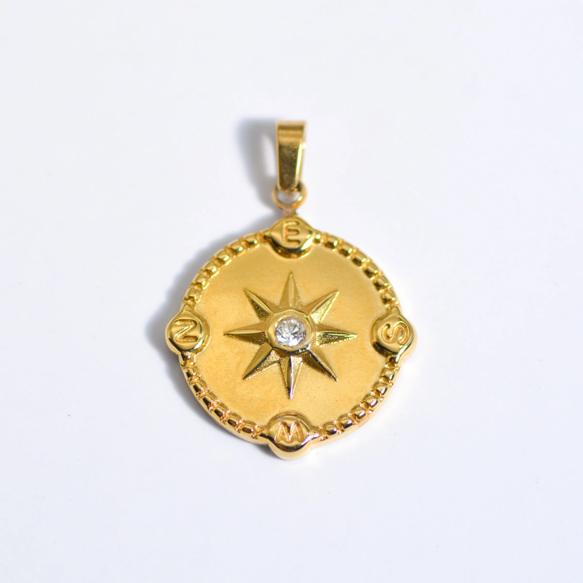 Wholesale Stainless Steel Natural Stone Oil Drop Necklace Jewelry