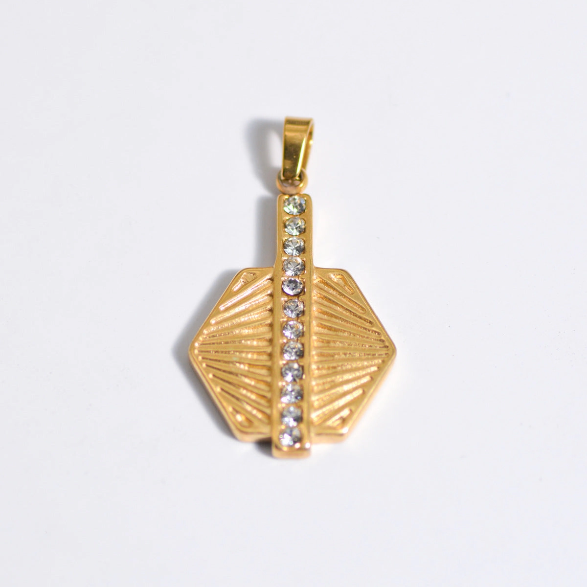 Wholesale Stainless Steel Natural Stone Oil Drop Necklace Jewelry