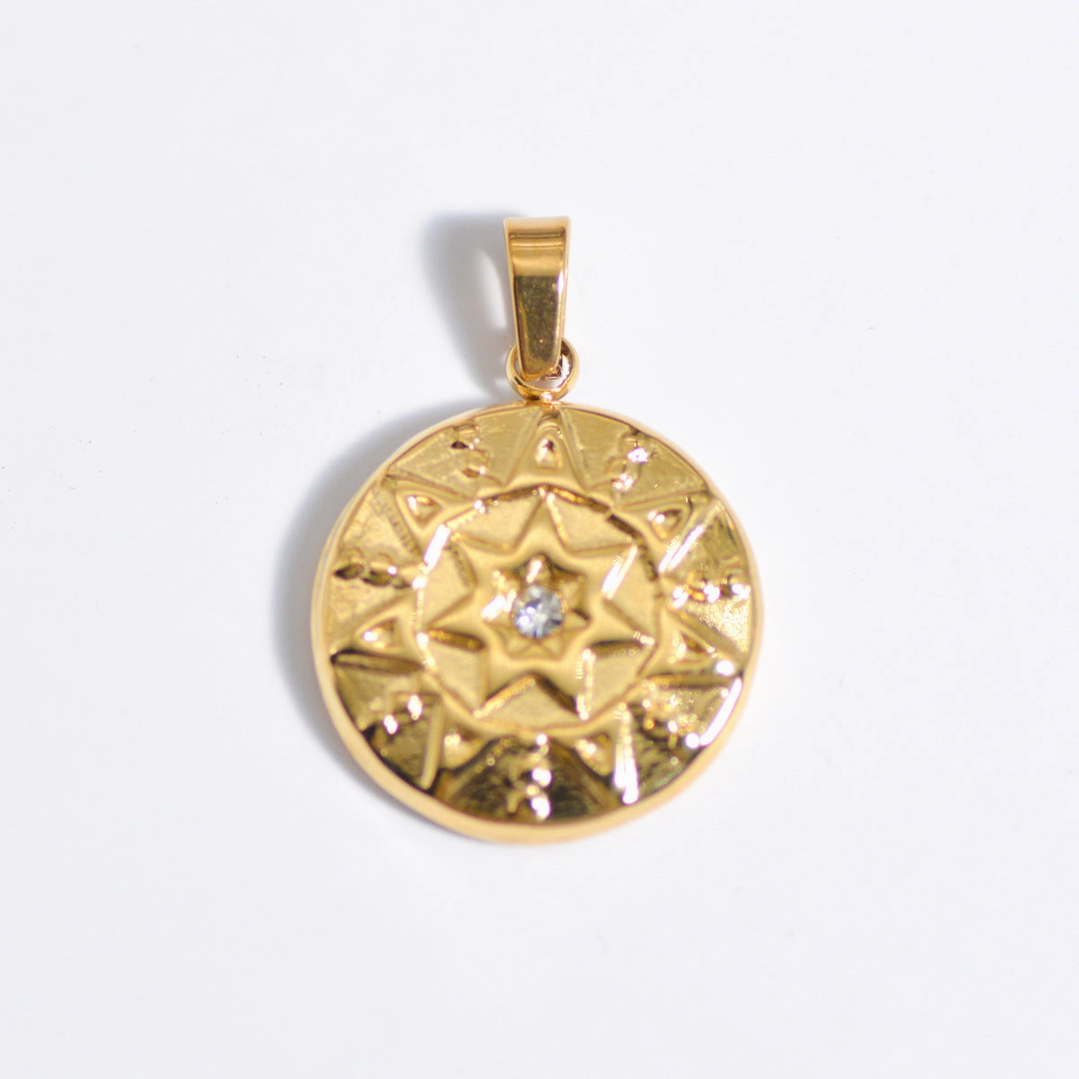 Wholesale Stainless Steel Natural Stone Oil Drop Necklace Jewelry
