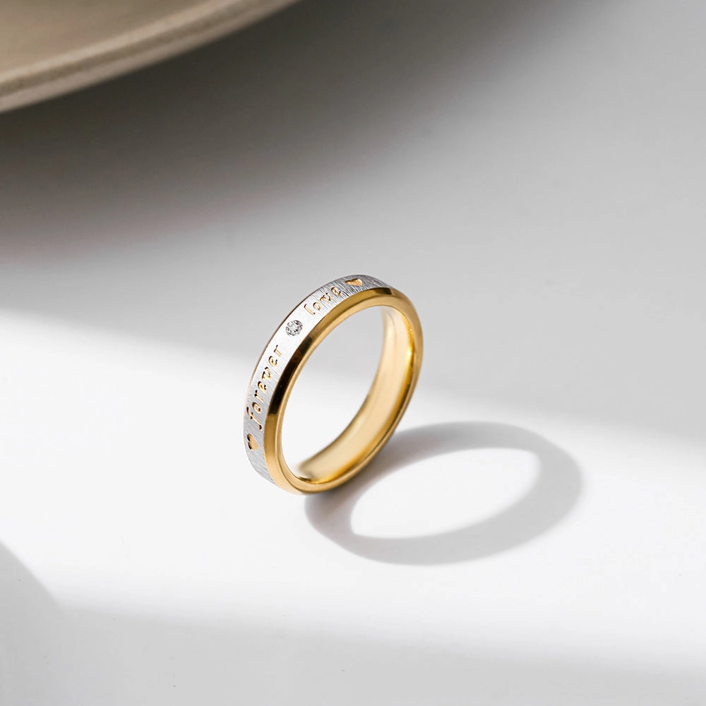 Wholesale Stainless Steel Niche Hip Hop Titanium Steel Ring