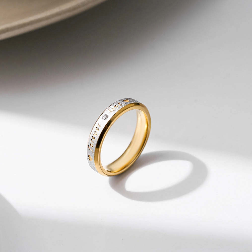 Wholesale Stainless Steel Niche Hip Hop Titanium Steel Ring