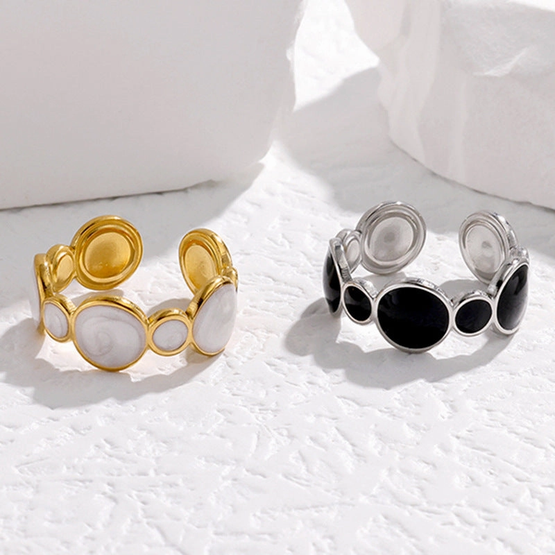 Wholesale Stainless Steel Oil Dripping Opening Adjustable Ring