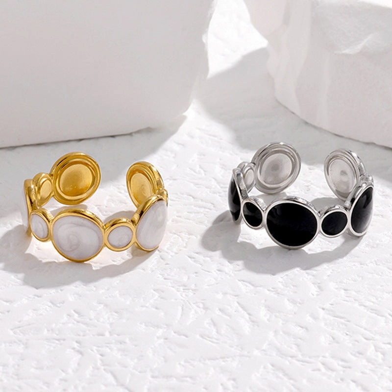 Wholesale Stainless Steel Oil Dripping Opening Adjustable Ring
