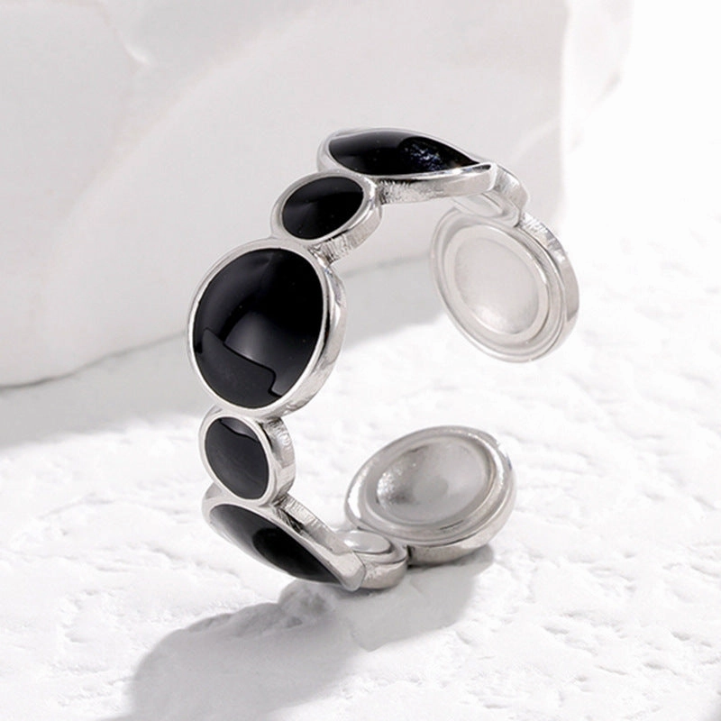 Wholesale Stainless Steel Oil Dripping Opening Adjustable Ring