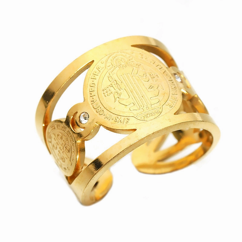 Wholesale Stainless Steel Open Adjustable Ring