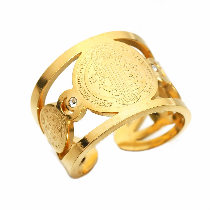 Wholesale Stainless Steel Open Adjustable Ring