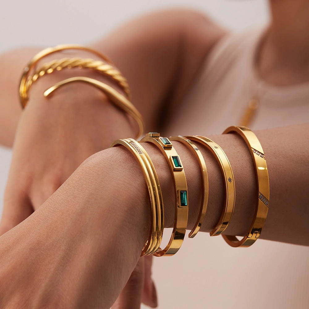 Wholesale Stainless Steel Open Bracelet
