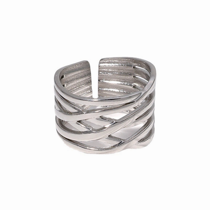 Wholesale Stainless Steel Opening Adjustable Ring