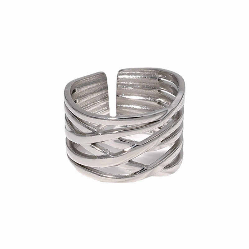 Wholesale Stainless Steel Opening Adjustable Ring