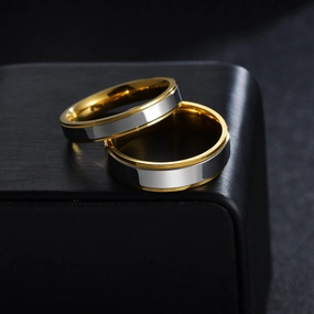 Wholesale Stainless Steel Personalized Rings for Men and Women Couples