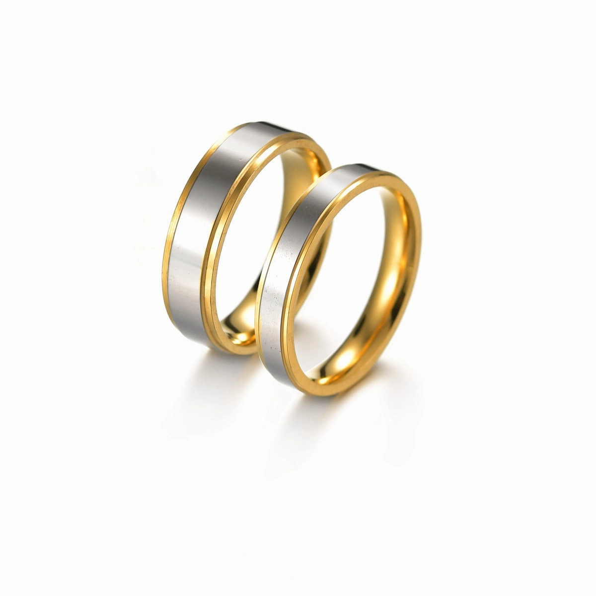 Wholesale Stainless Steel Personalized Rings for Men and Women Couples