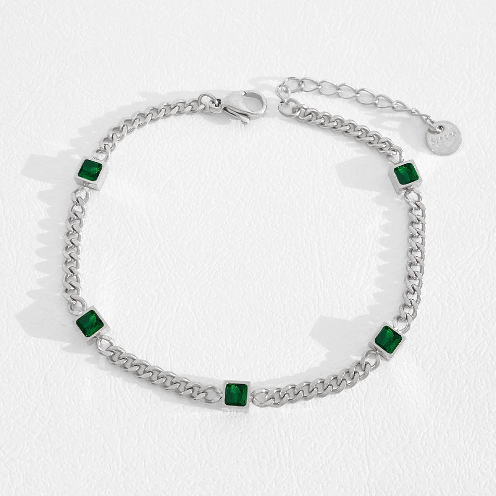 Wholesale Stainless Steel Stacked Electroplated Bracelets