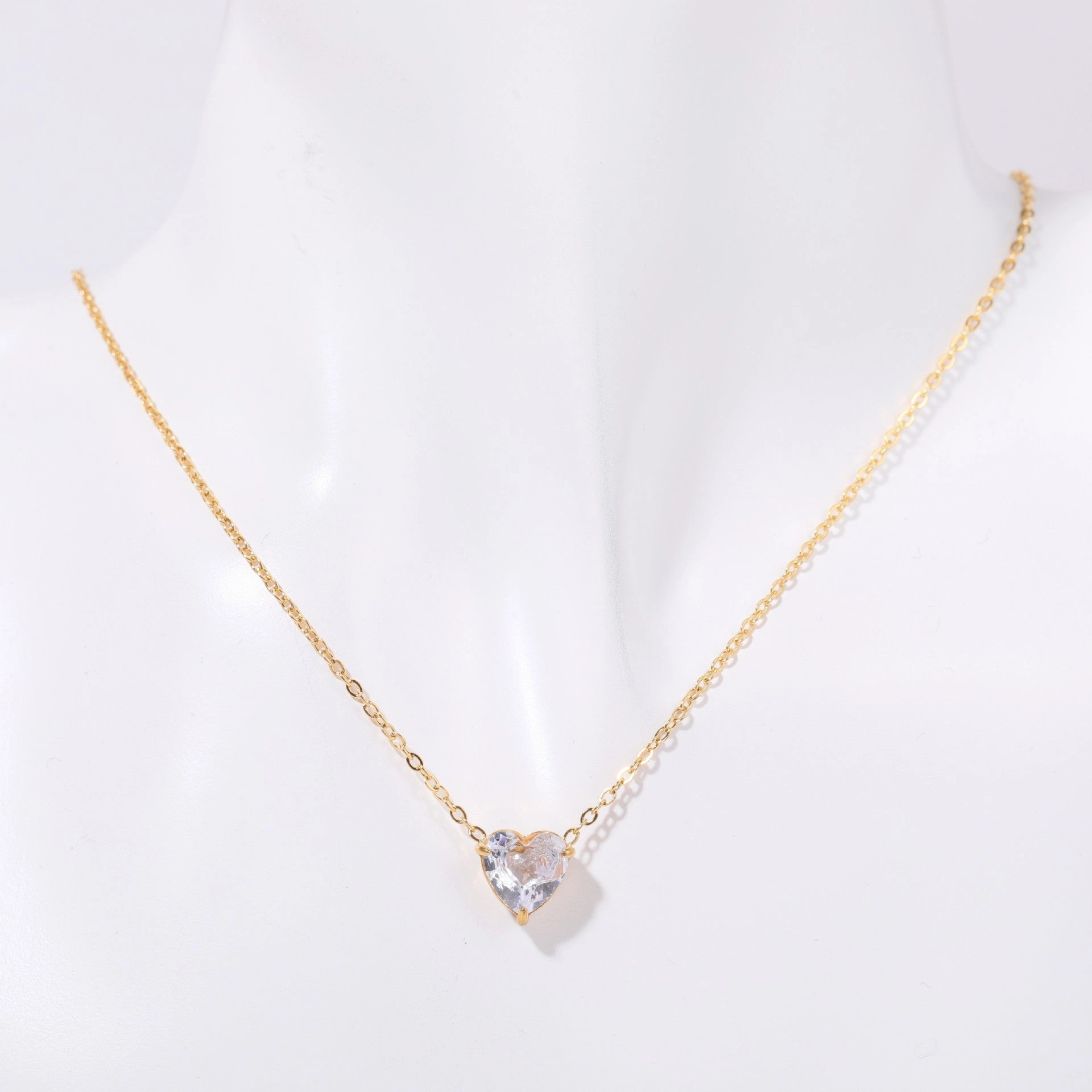 Wholesale Stainless Steel Twelve Birthday Stone Necklaces