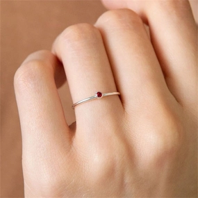 Wholesale Stainless Steel Zircon Ring