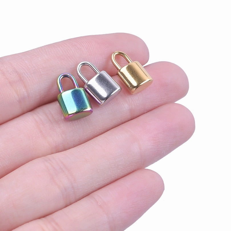 Wholesale Steel Gold Titanium Steel Colorful Pendant Accessories
