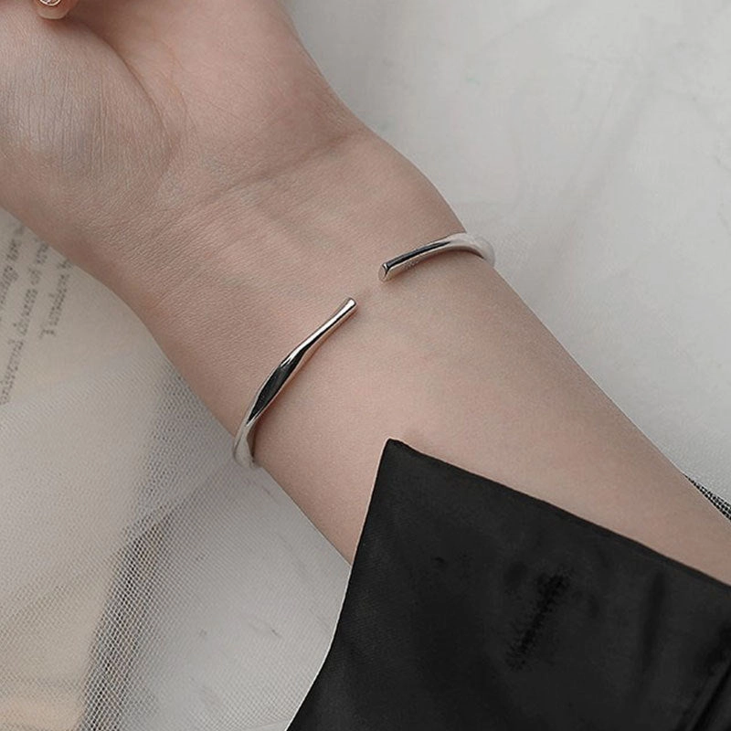 Wholesale Sterling silver bracelet Mobius bracelet