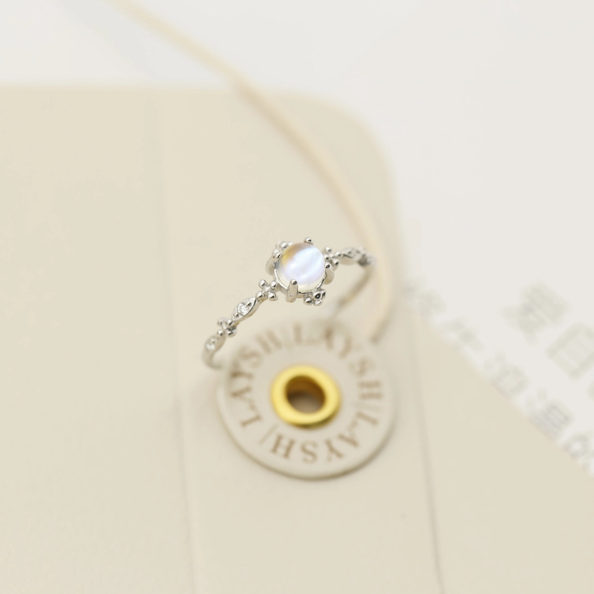 Wholesale Sterling Silver Moonstone Ring