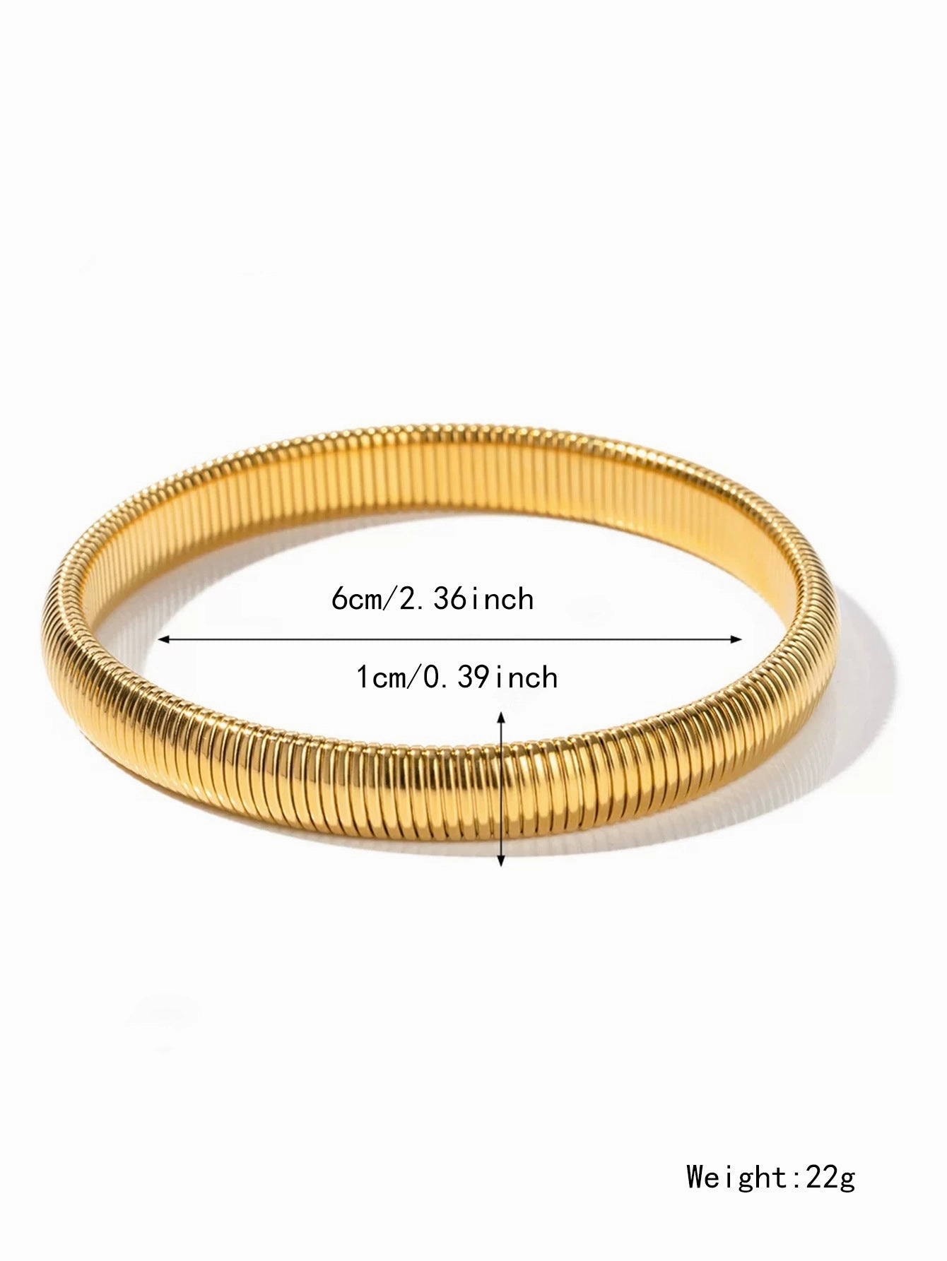 Wholesale Stretch Wide Titanium Steel Bracelet