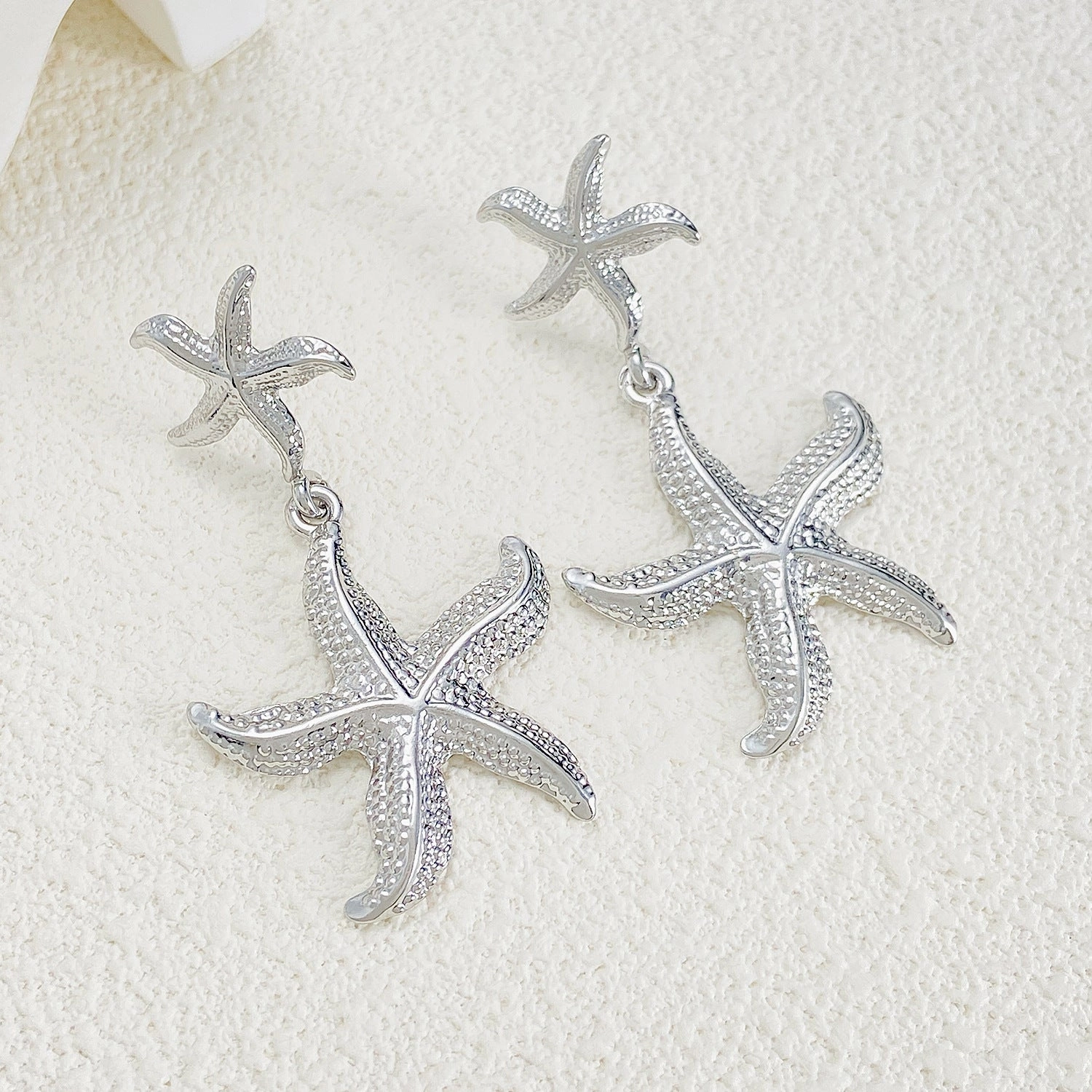 Wholesale Summer Retro Ocean Earrings Starfish Pendant