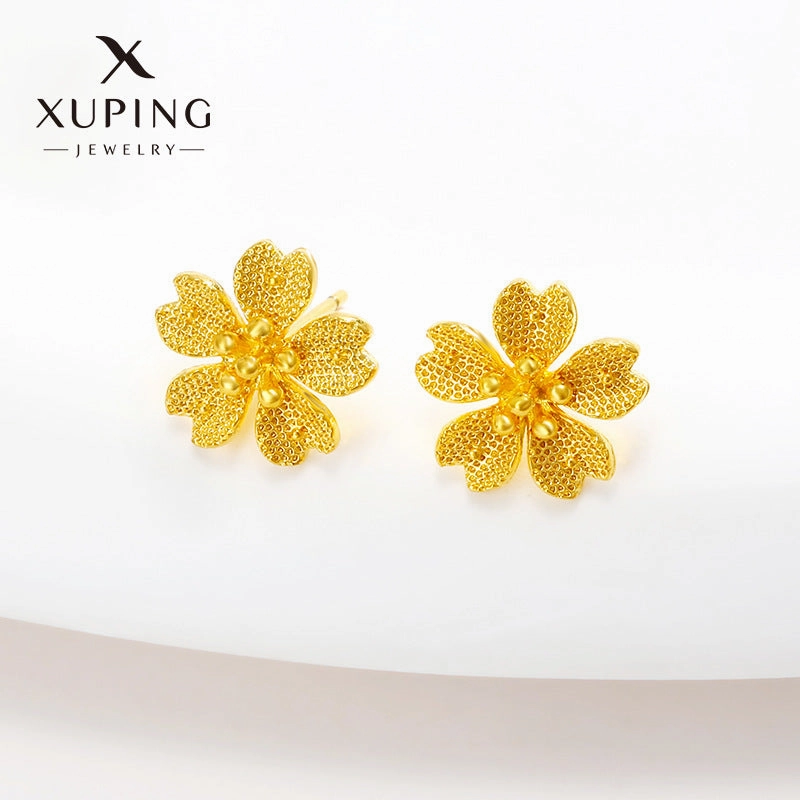 Wholesale Summer Simulated Flower High End, Niche Fashion Retro Earrings