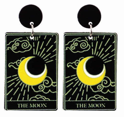 Wholesale Tarot Acrylic Earrings