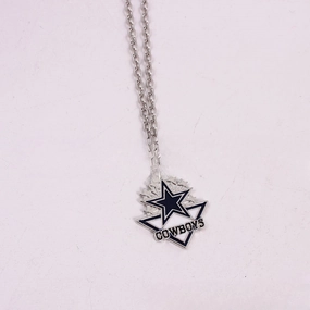 Wholesale Team Logo Dripping Triangle Necklace